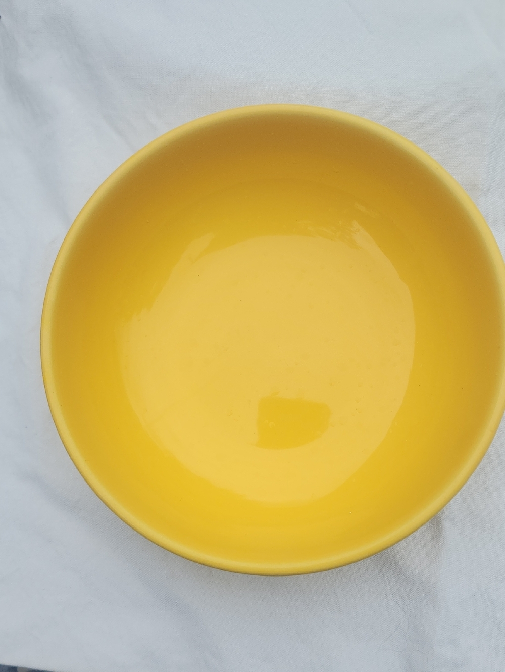 Vintage Fiesta Vintage Yellow Coupe Bowl, 7.5 Inch